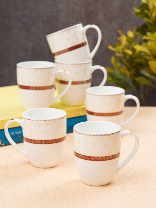 JCPL Ashley Crysta Coffee & Tea Mug Set of 6 (CR403)