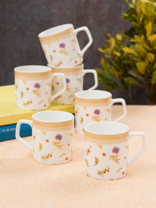 JCPL Director Gardenia Coffee & Tea Mug Set of 6 (GS305)