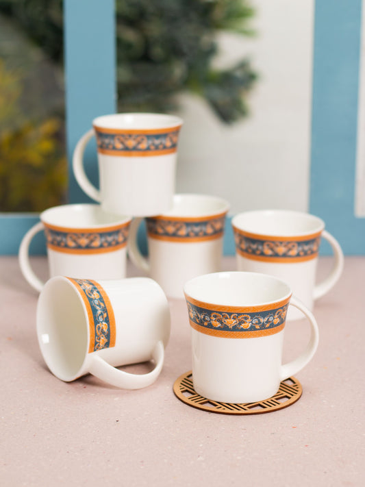 JCPL Diamond Super Coffee & Tea Mug Set of 6 (379)