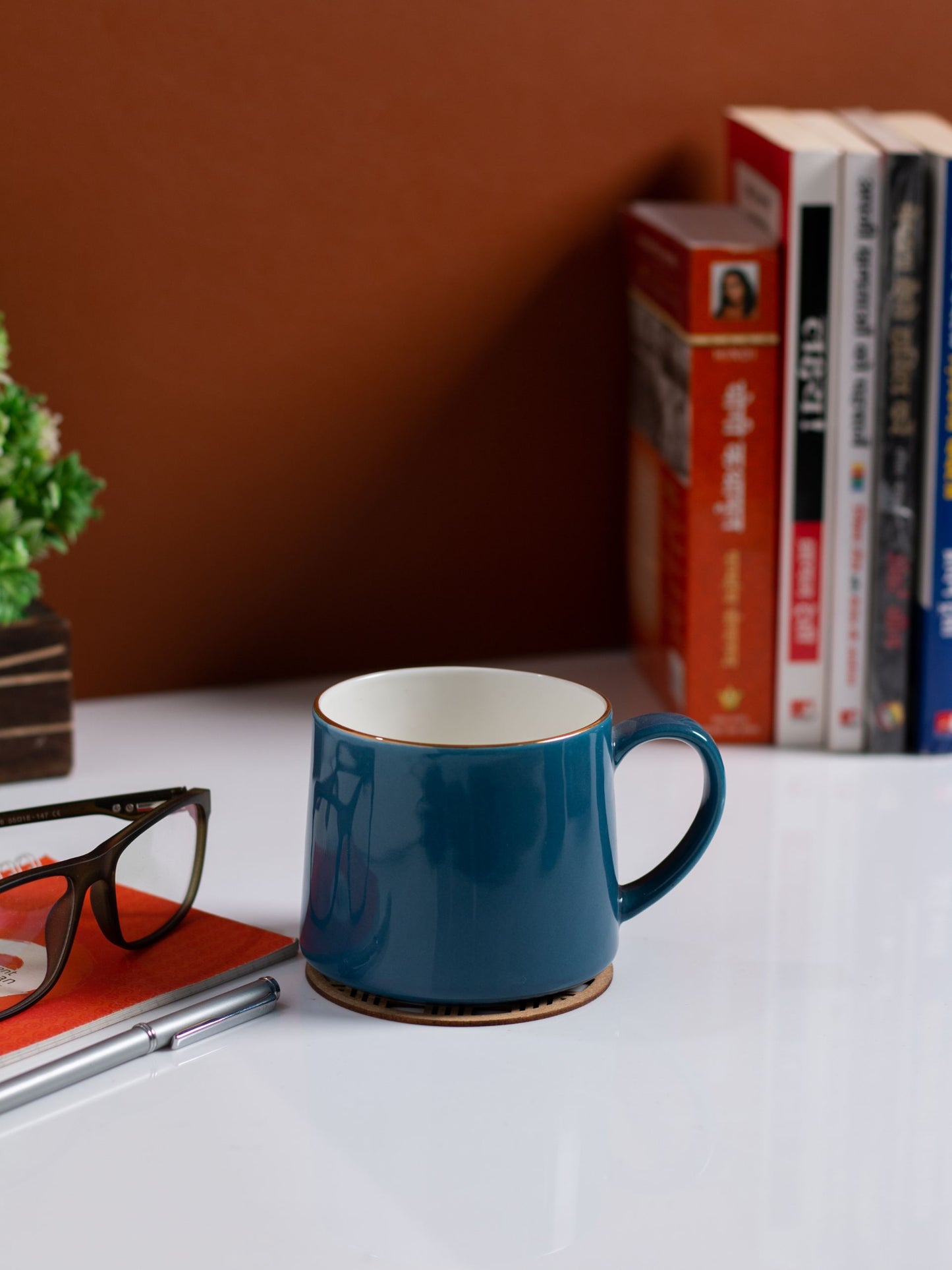 JCPL Alice Zest Coffee/ Milk Mug, 1 Piece, 350ml