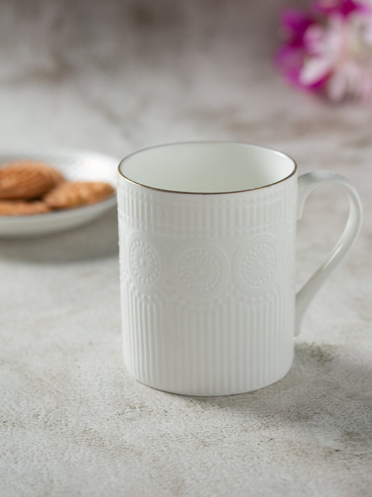 Flame Impression Coffee & Milk Mug, 2 Piece, 225 ml (1101)