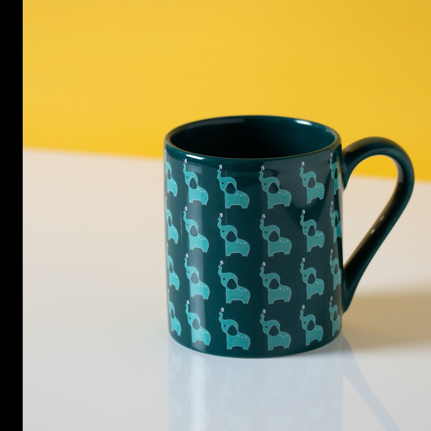 Swing Pebble Lovely Quotes Printed Coffee & Milk Mug, 1 Piece, 350ml