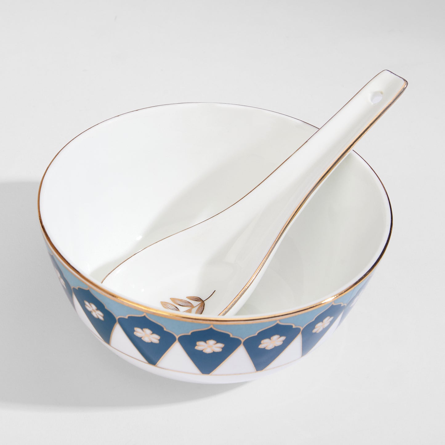India Circus Oceanic Opulence Georgian Dinner Set - 40 Pieces