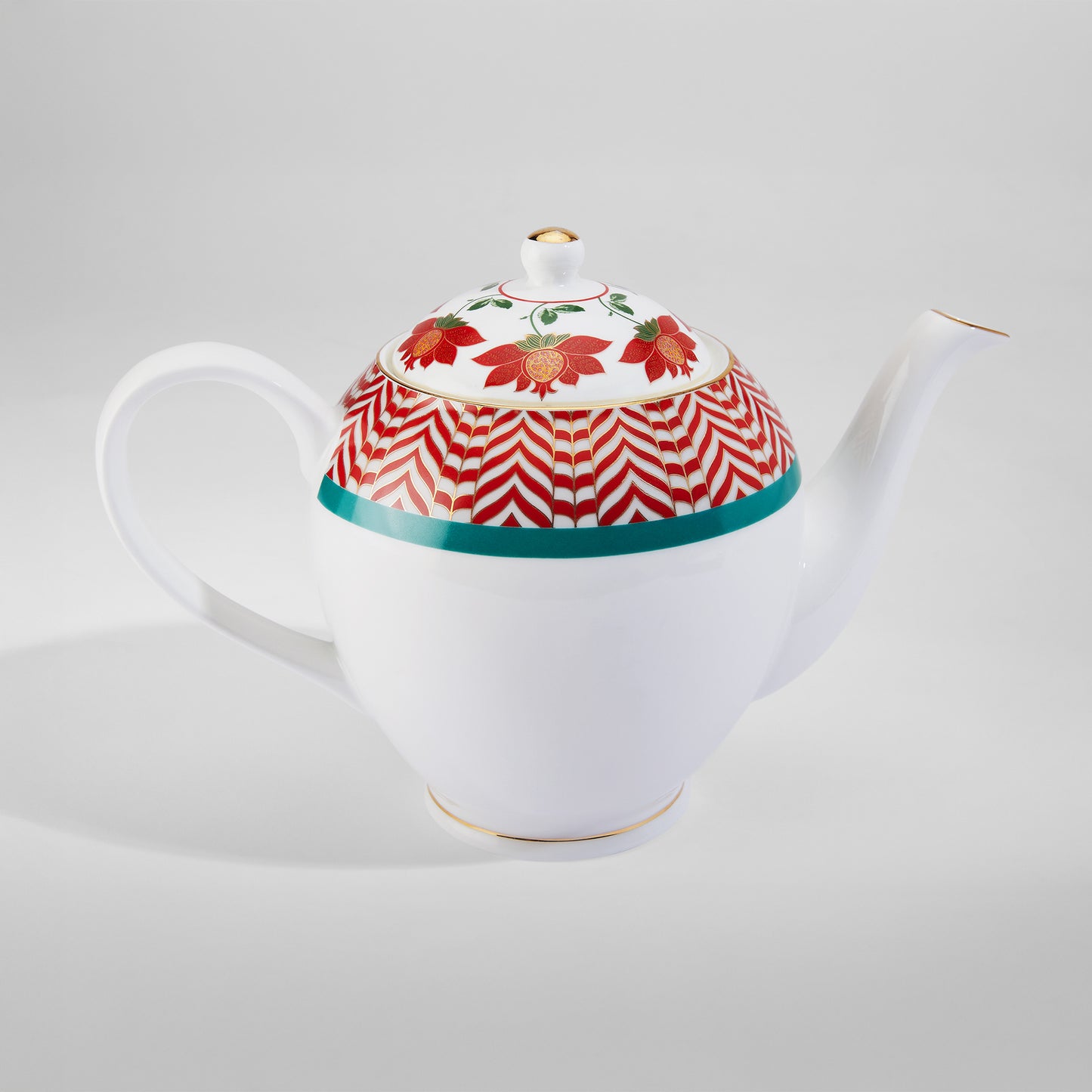 India Circus Blushed Orchard Olive Tea Set