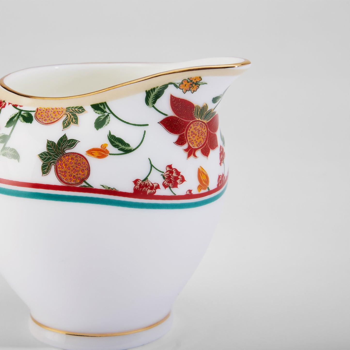India Circus Blushed Orchard Olive Tea Set