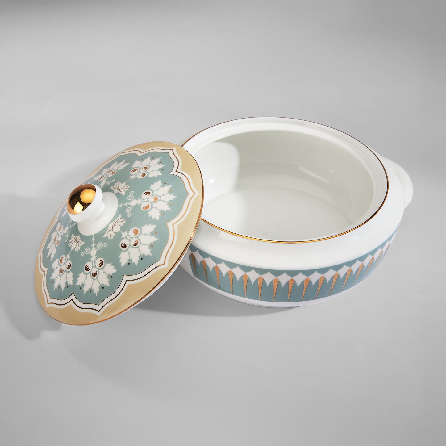 India Circus Regal Romance Georgian Dinner Set - 40 Pieces