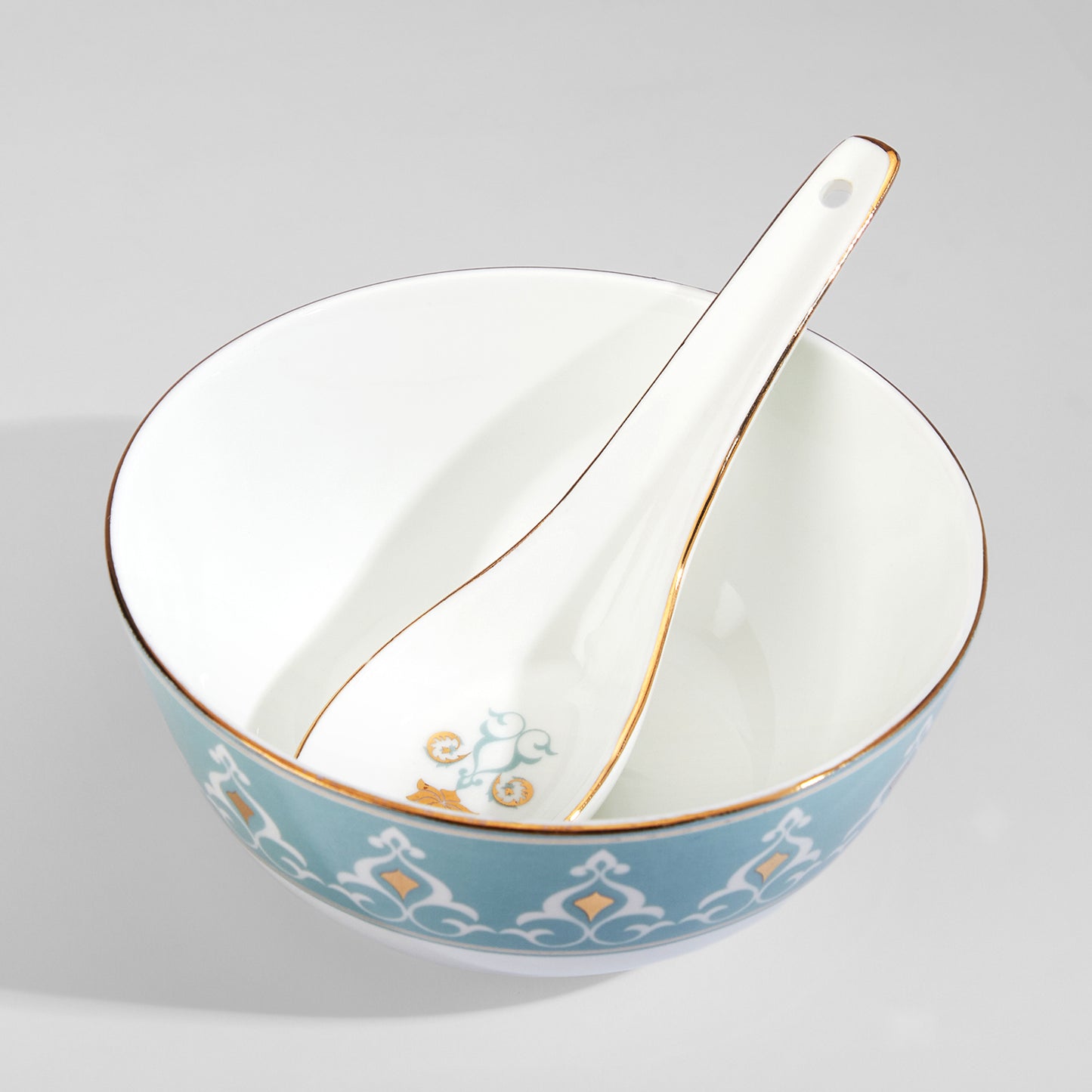 India Circus Regal Romance Georgian Dinner Set - 40 Pieces