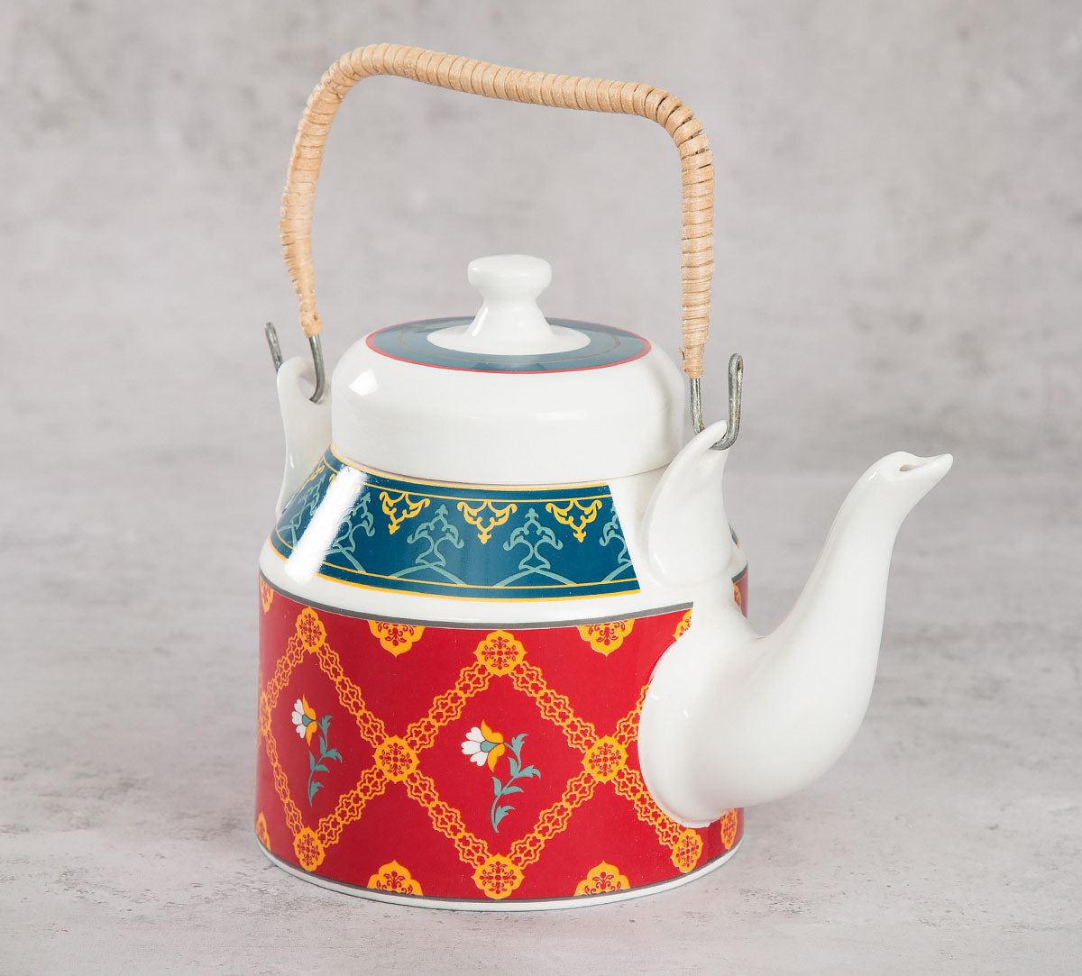 India Circus Swirling Safari Desi Kettle 1Pc