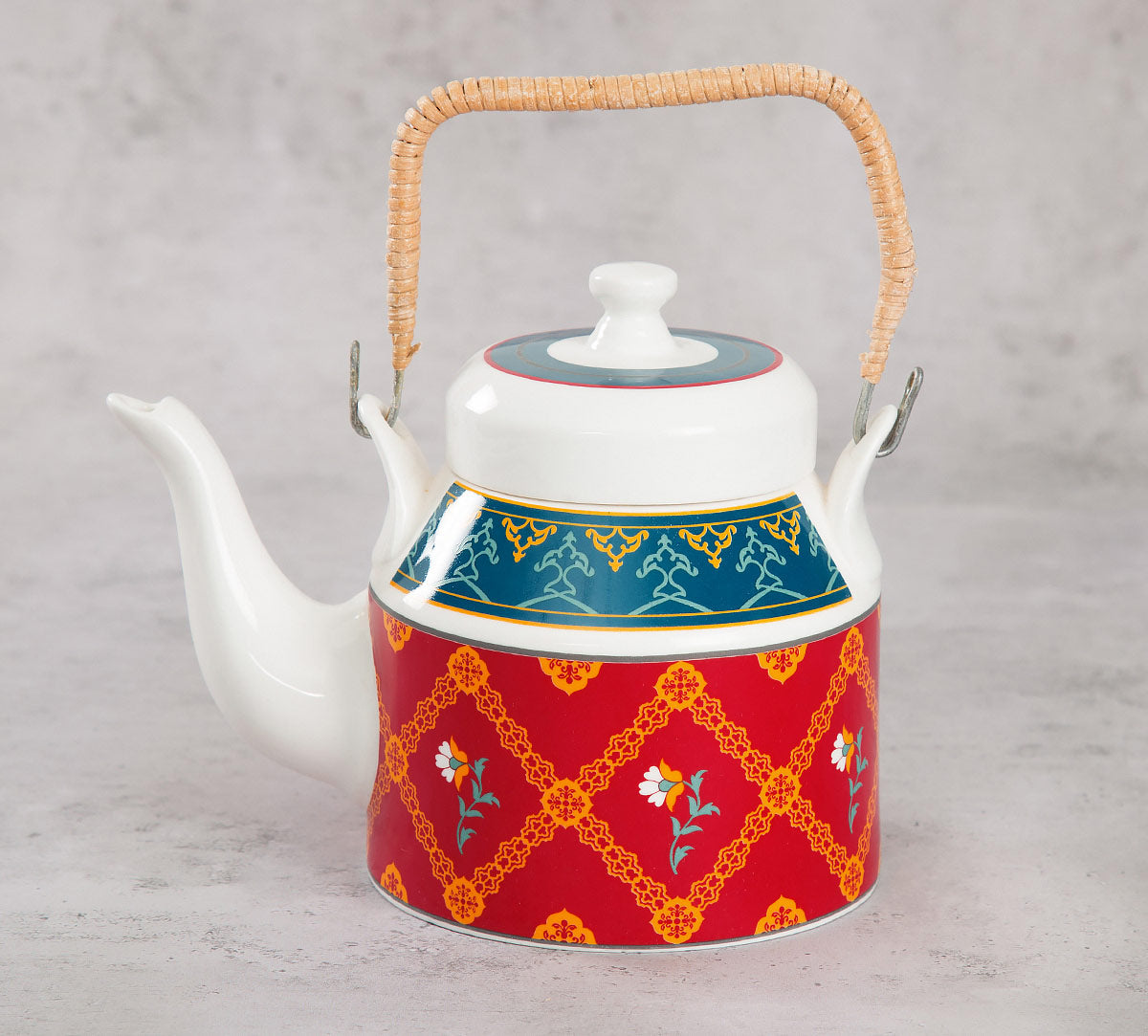 India Circus Swirling Safari Desi Kettle 1Pc