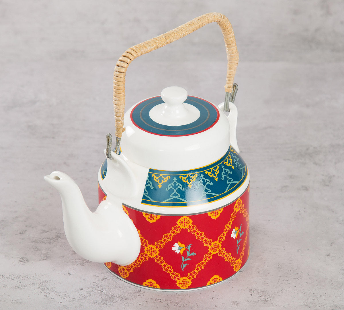 India Circus Swirling Safari Desi Kettle 1Pc