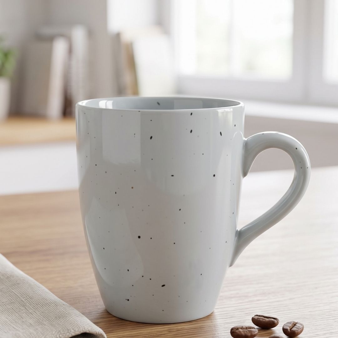 JCPL Porcelain Coffee Mug for Home, Office & Gifting, Matte Finish, 270 ml (1Pcs)