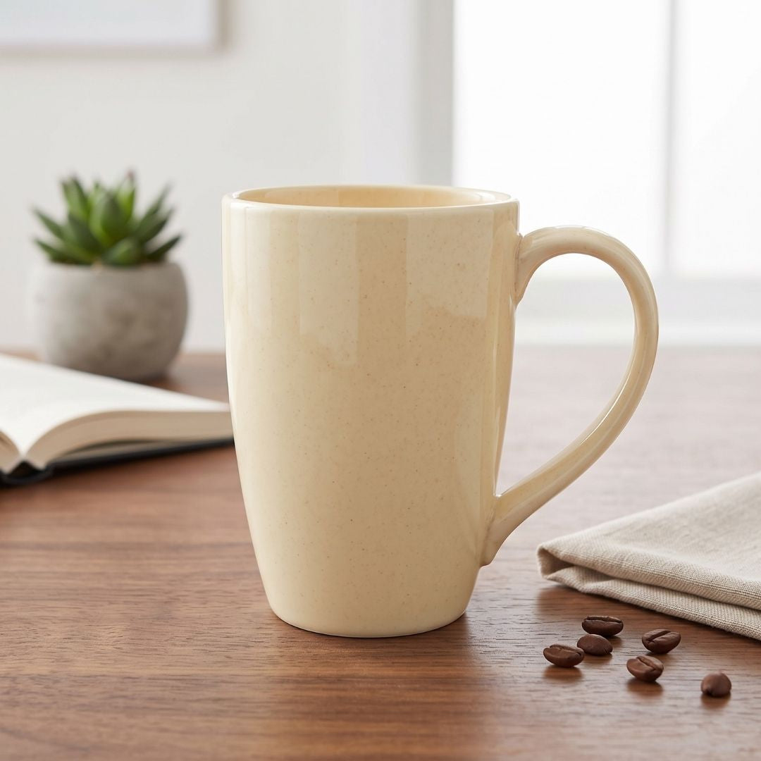 JCPL Porcelain Coffee Mug, Glossy Finish Mug for Home, Office & Gifting, 270 ml (1Pcs)