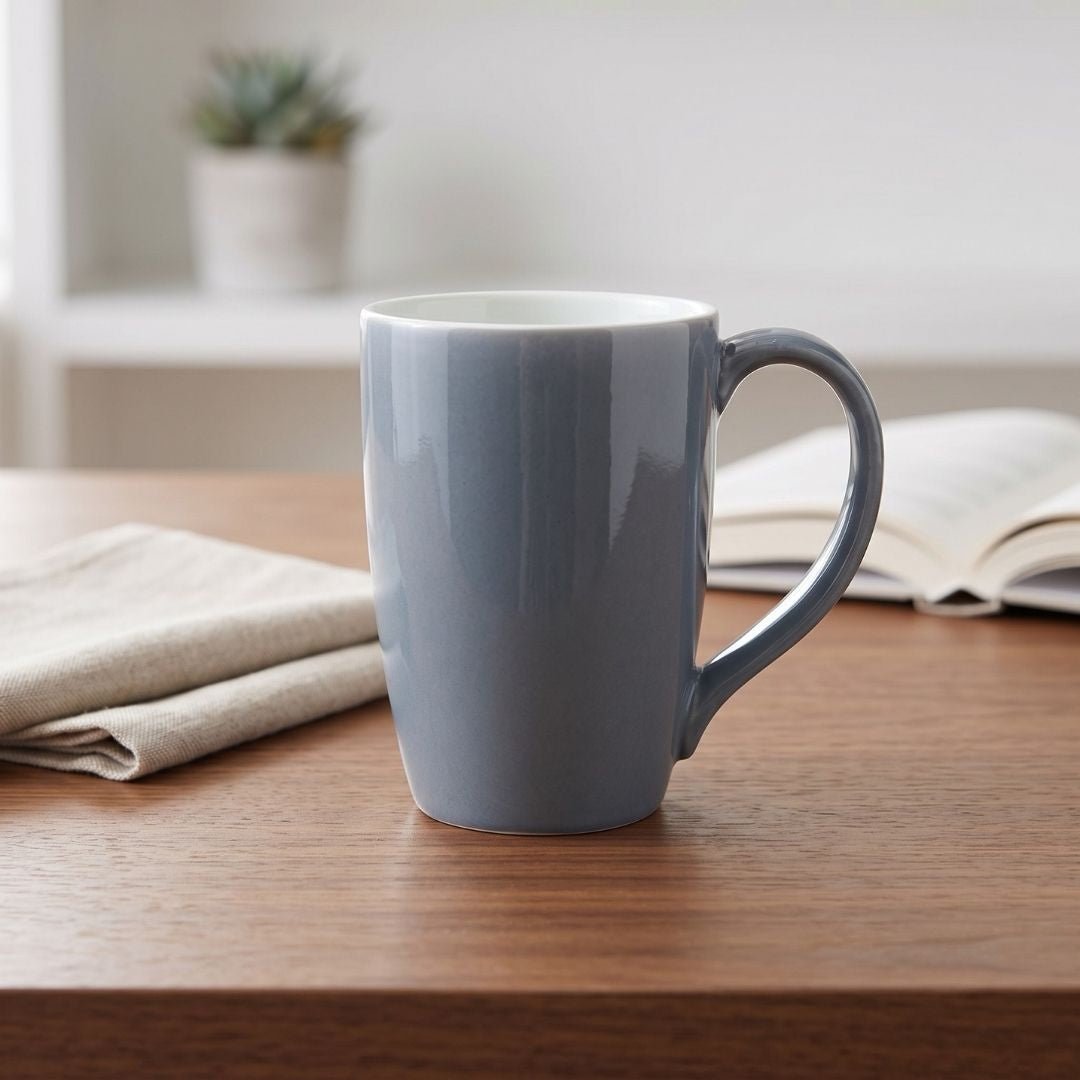 JCPL Porcelain Coffee Mug Textures Sway Glossy Finish Mugs for Home, Office & Gifting, 270 ml, (1Pcs)