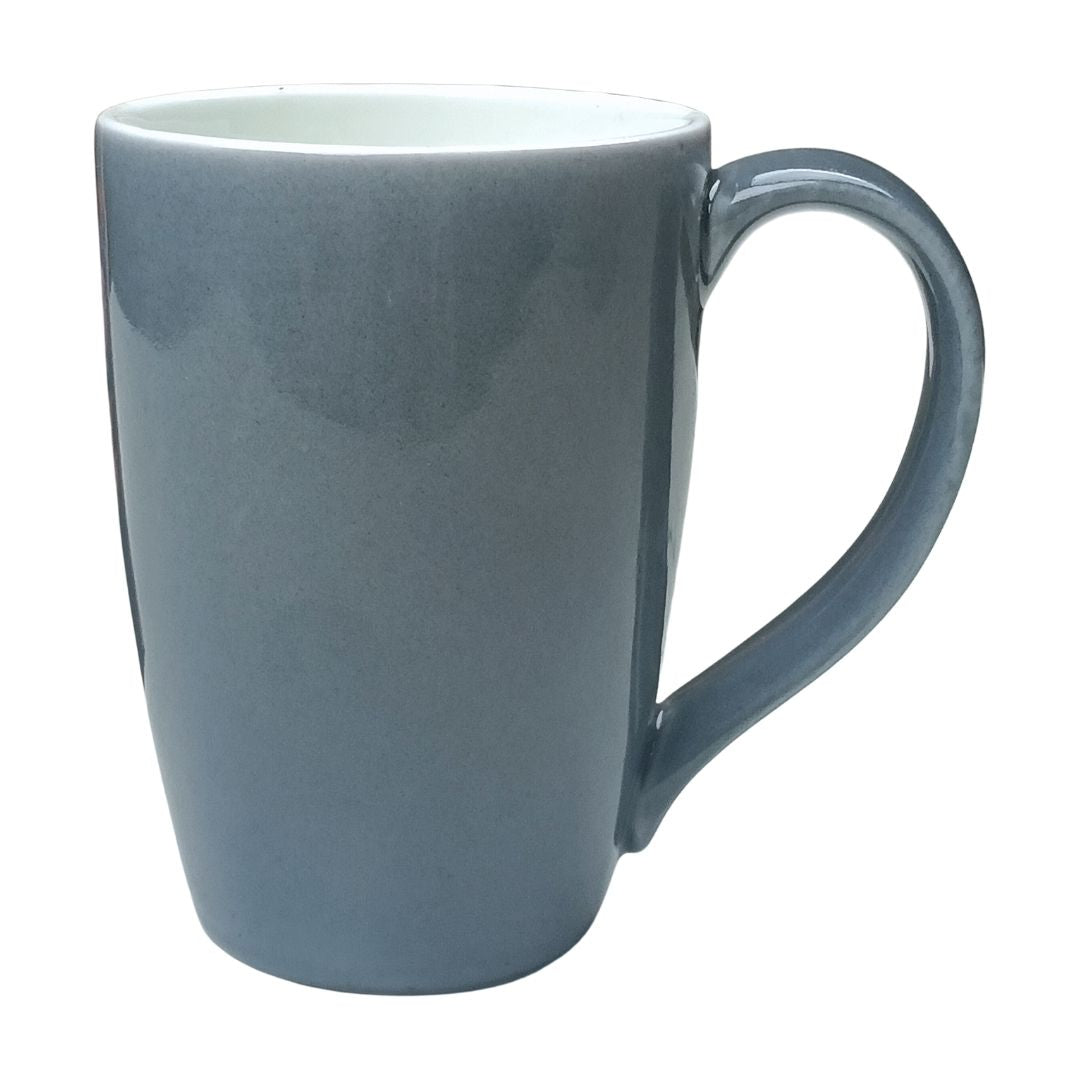 JCPL Porcelain Coffee Mug (Set of 4) Textures Sway Glossy Finish Mugs for Home, Office & Gifting, 270 ml