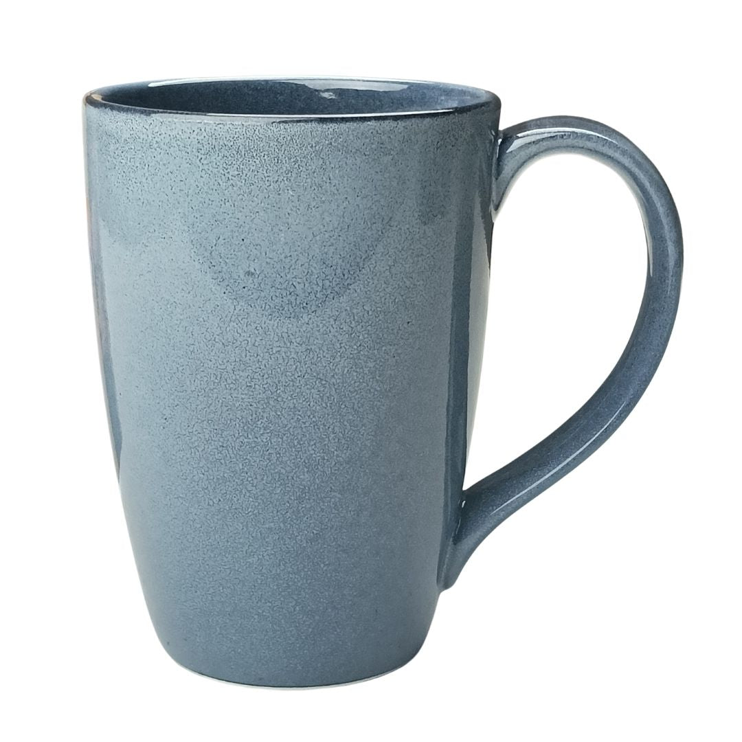 JCPL Porcelain Coffee Mug (Set of 6) Reactive Glossy Finish Mugs for Home, Office & Gifting, 270 ml