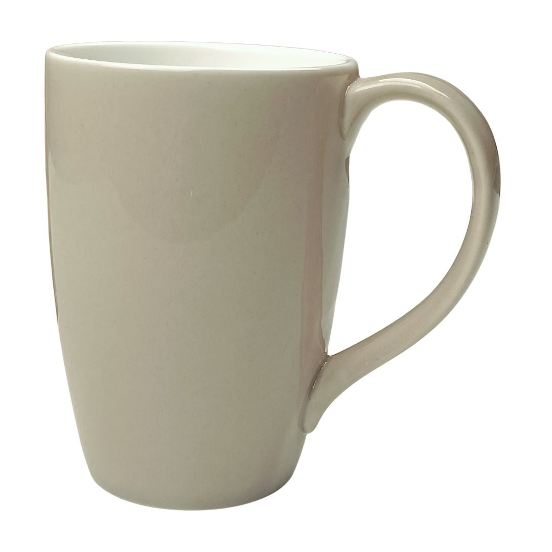 JCPL Porcelain Coffee Mug (Set of 6) Textures Ground Glossy Finish Mugs for Home, Office & Gifting, 270 ml