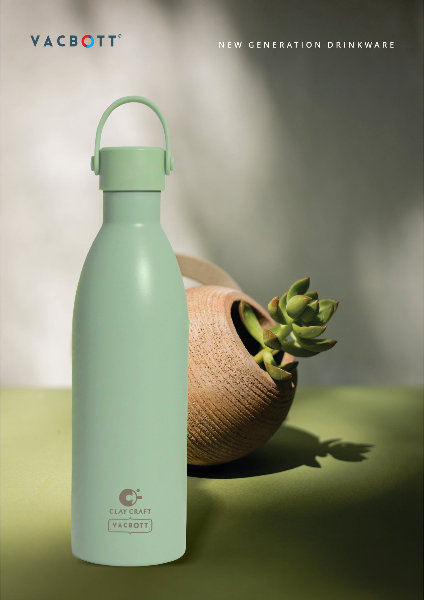 Vacbott Meko Neon 680ml Vacuum Bottle – Double Walled | 24-Hour Hot & Cold | BIS Certified