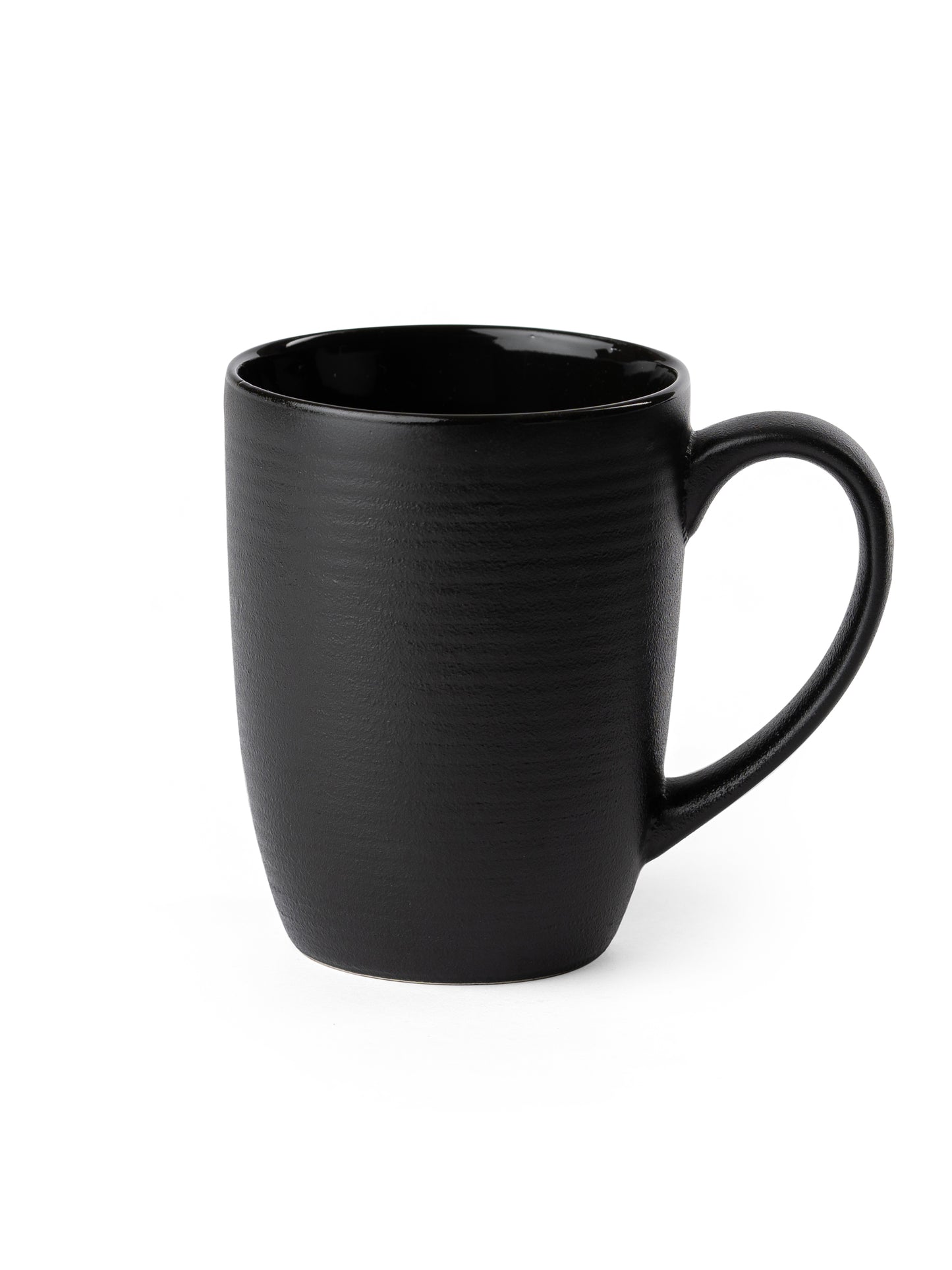 Horizon Pebble Black Coffee/ Milk Mug, 1 Piece, 360 ml