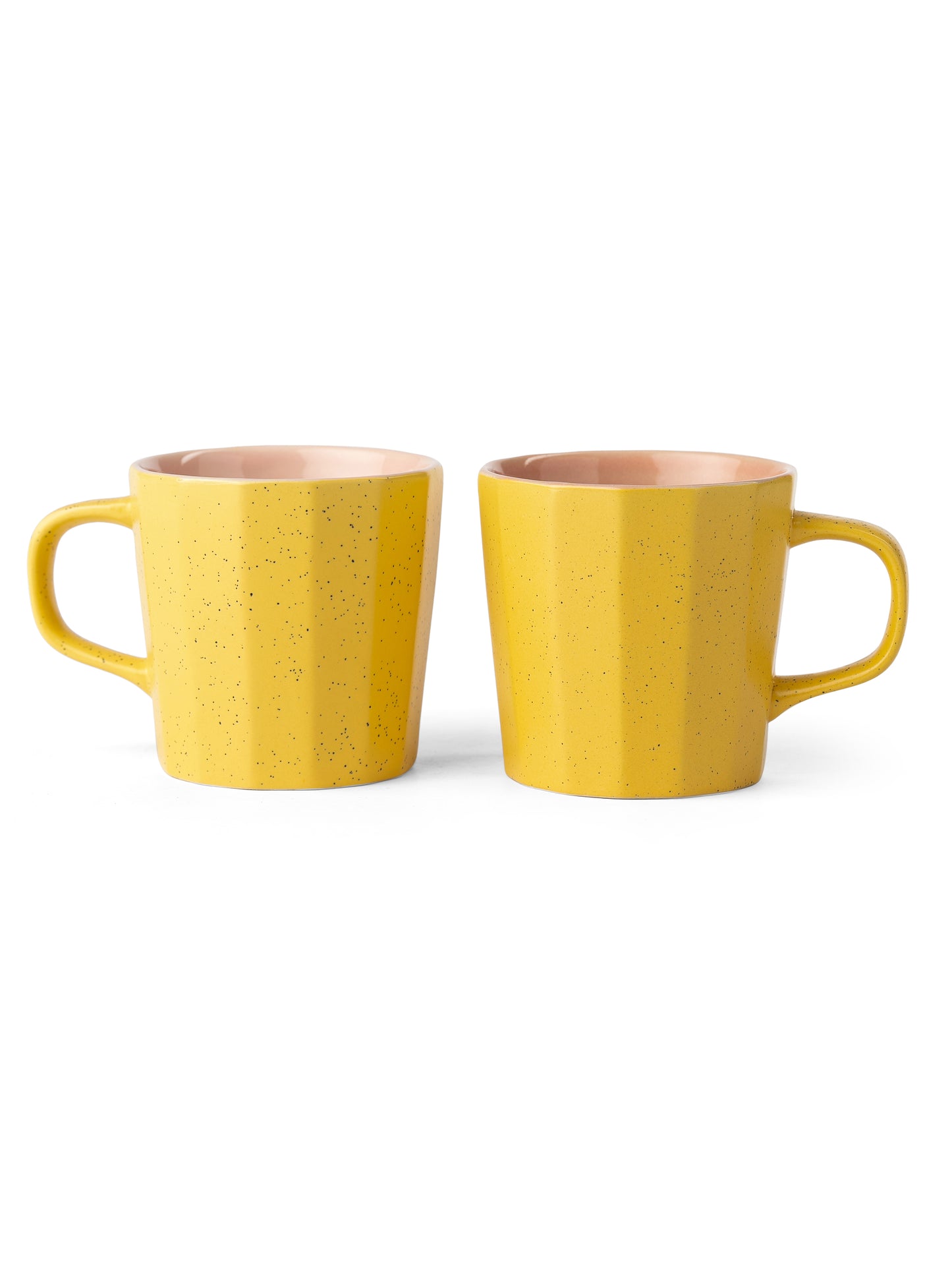 Modern Elegance Armada Pebble Dual Tone Coffee & Tea Mugs Set of 6, 240 ml