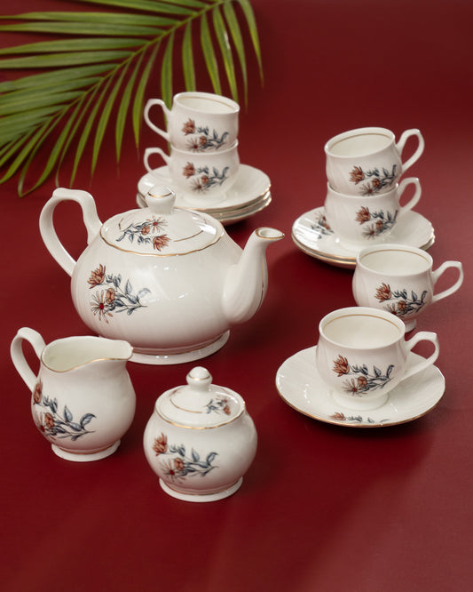 JCPL Karina Floral Tea Set of 15 (115)