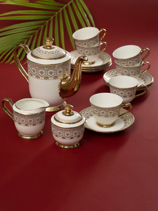 JCPL Georgian Ebony Tea Set of 15 (E624)