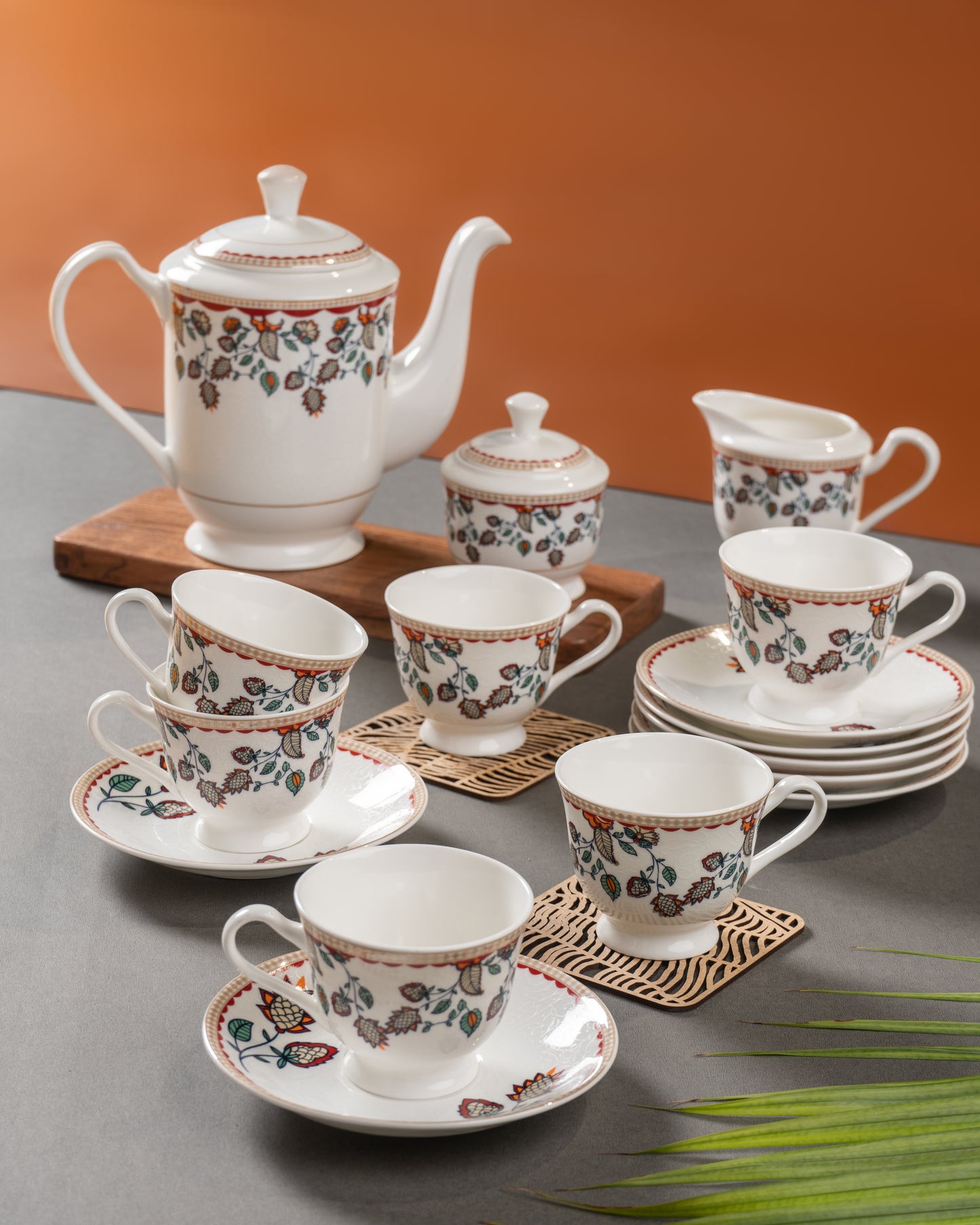 Georgian Super Tea Set of 15 (S369)