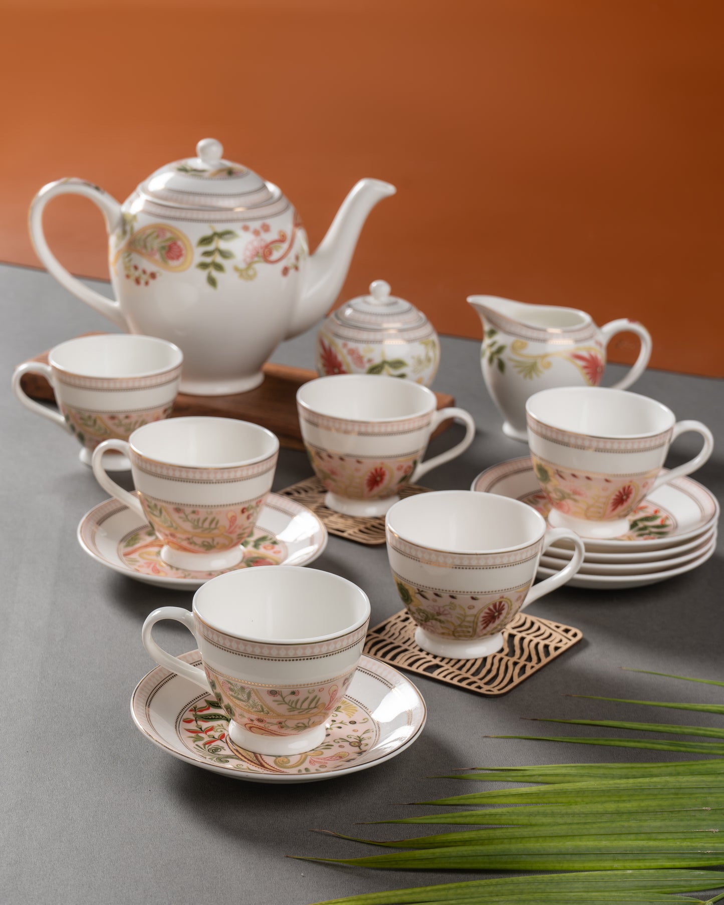 King Fiesta Tea Set of 15 (FI801)