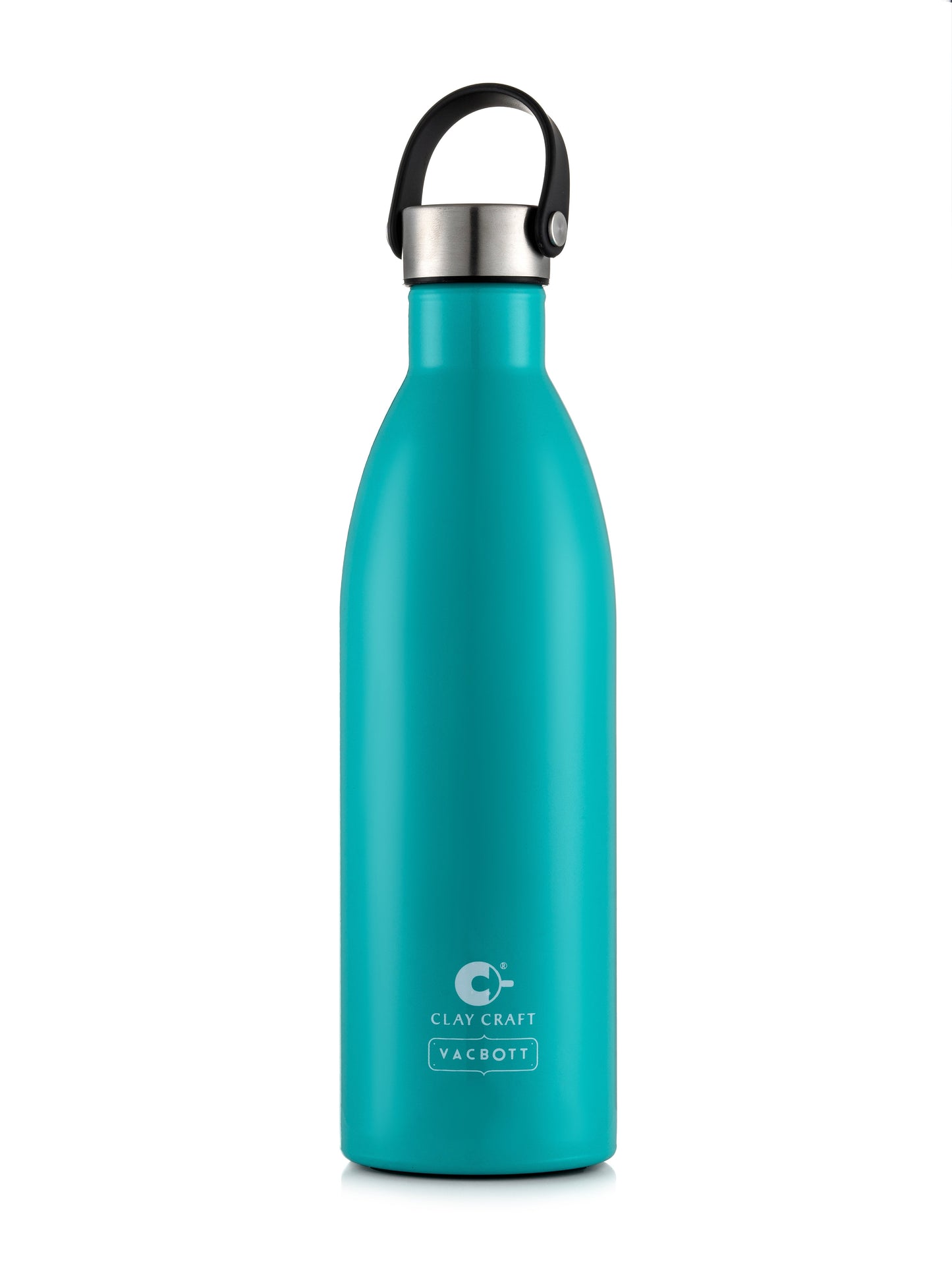 Vacbott Vacuum Bottle, Mezo Double Walled 24 Hours Hot and Cold Water Bottle, 680 ml