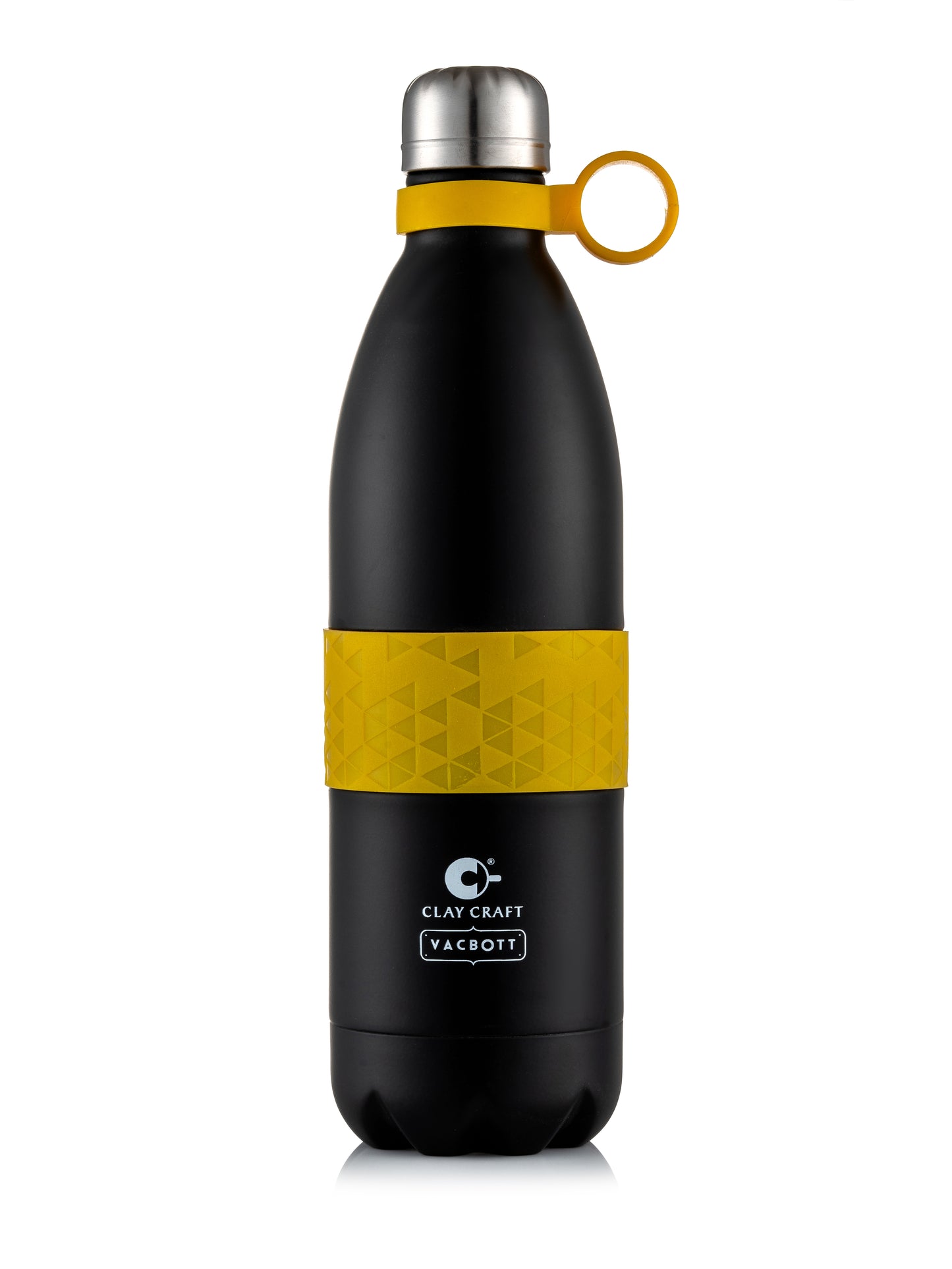 Vacbott Vacuum Bottle, Stark Easy Carry Double Walled 24 Hours Hot and Cold Water Bottle, 1000ml