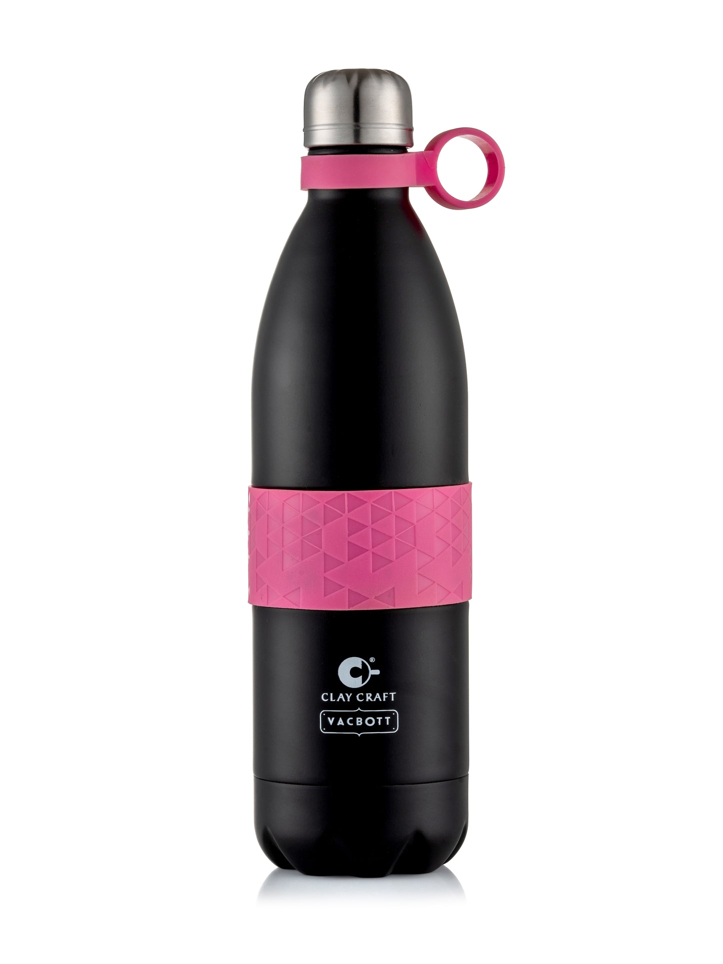 Vacbott Vacuum Bottle, Stark Easy Carry Double Walled 24 Hours Hot and Cold Water Bottle, 1000ml