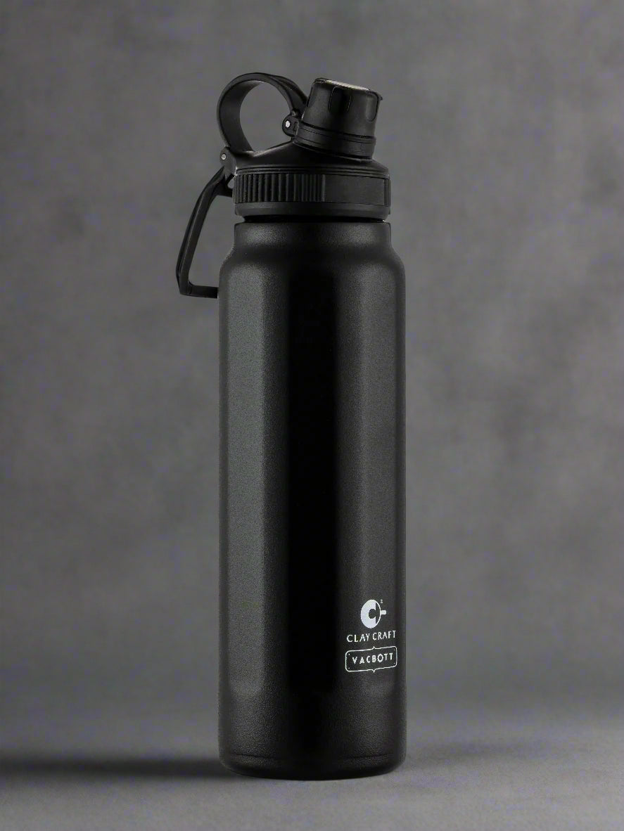Vacbott Vacuum Bottle, Zoro Impress Double Walled 24 Hours Hot and Cold Water Bottle, 900ml