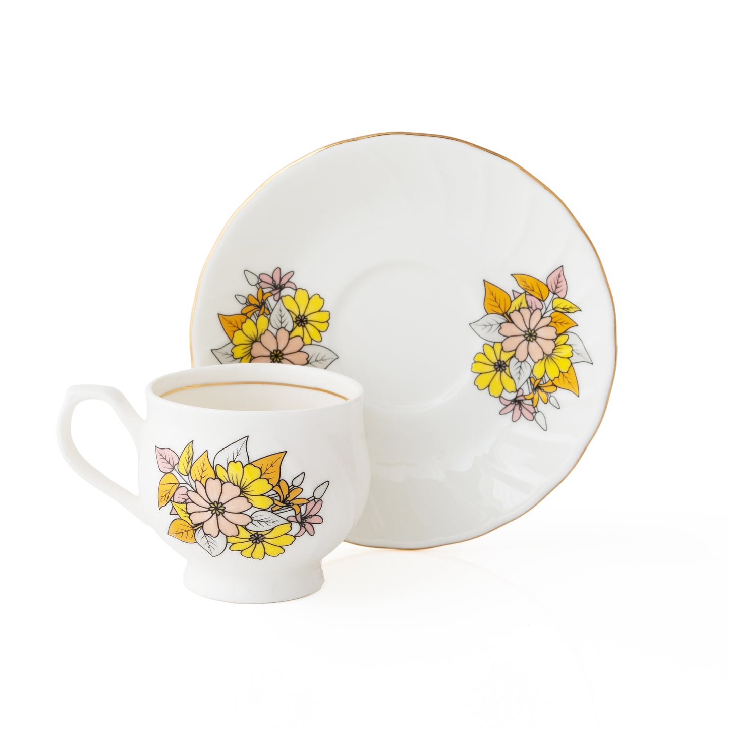 Karina Floral Tea Set of 15 (196)