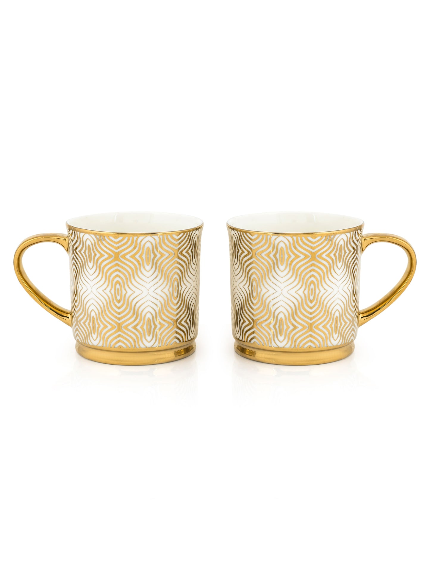 JCPL Fresco Ebony Coffee & Tea Mug Set of 6 (E602)