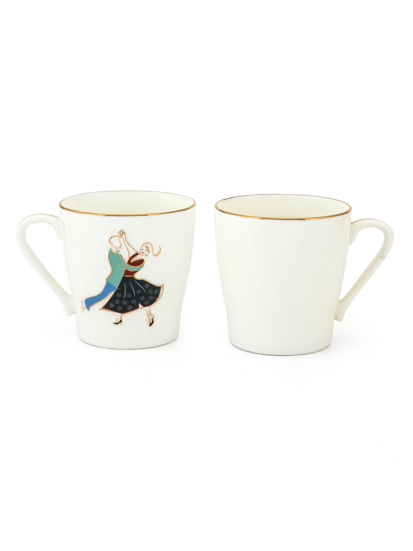 Swirl Coffee & Tea Mugs, 175ml, Set of 6 (386)