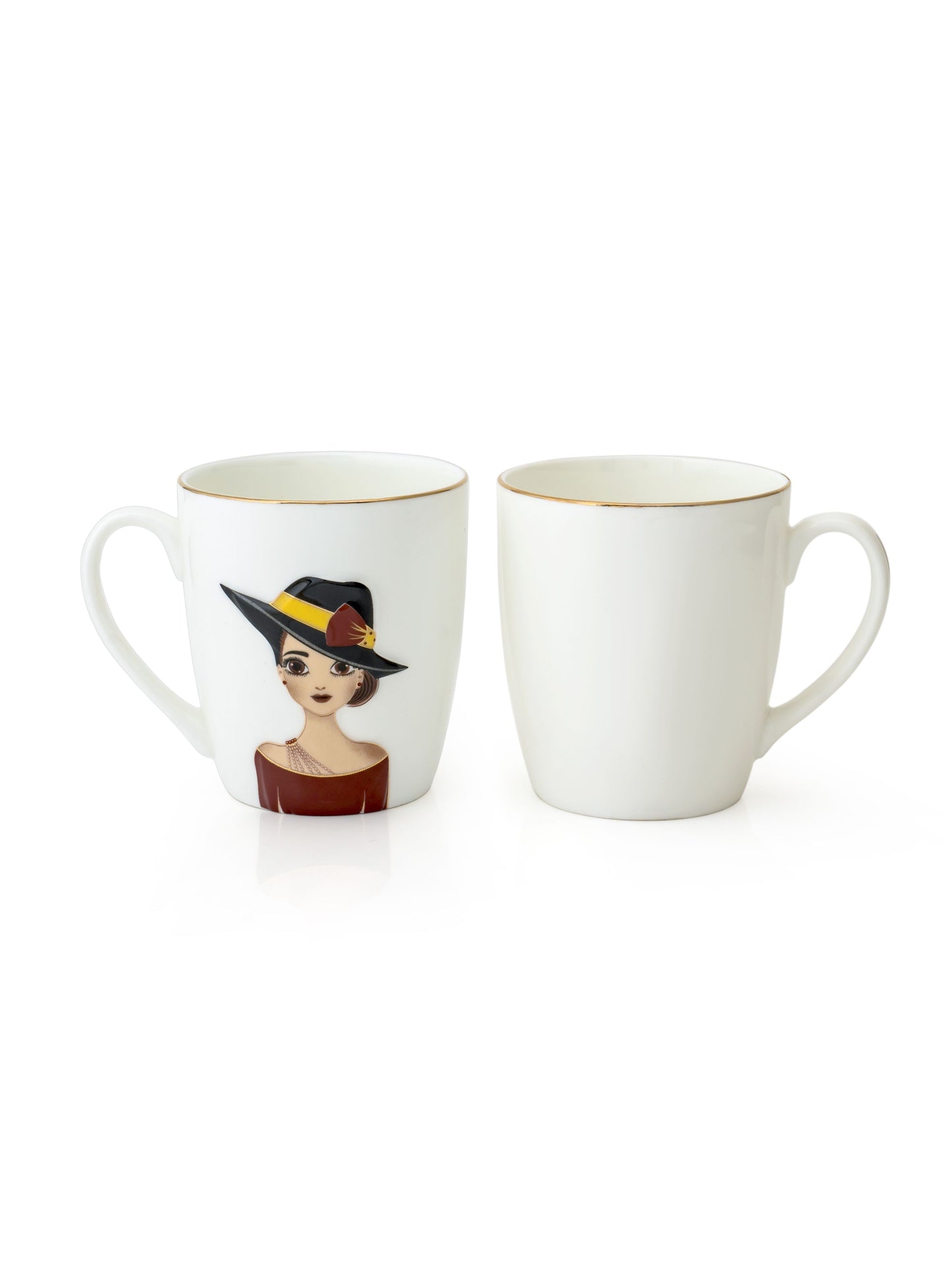 Barbie Coffee & Tea Mugs, 150ml, Set of 6 (365)