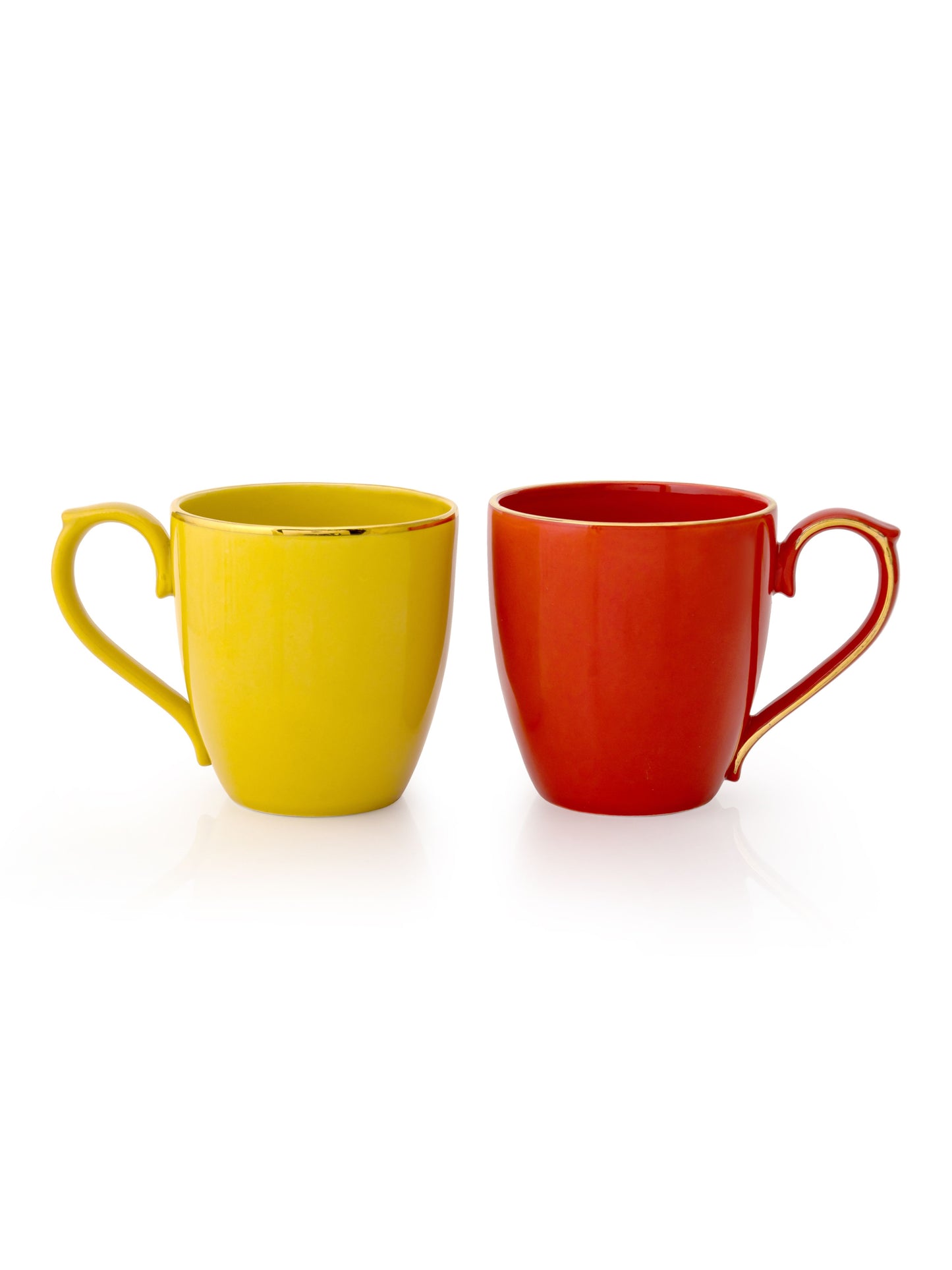 Polo Blush Coffee & Tea Mugs, 200ml, Set of 6 (Multicolour)