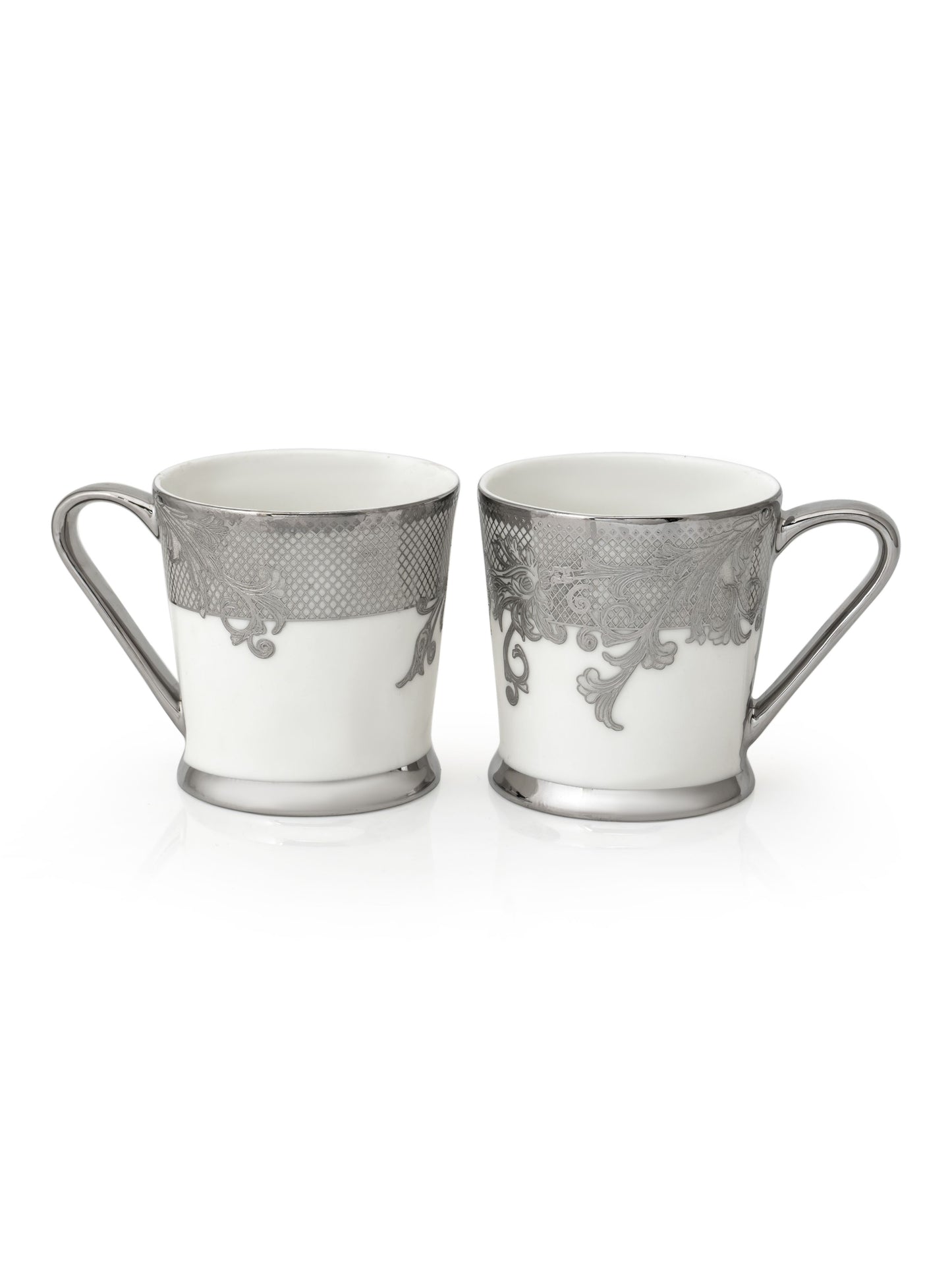 Peter Ebony Coffee & Tea Mugs, 170ml, Set of 6 (E613)