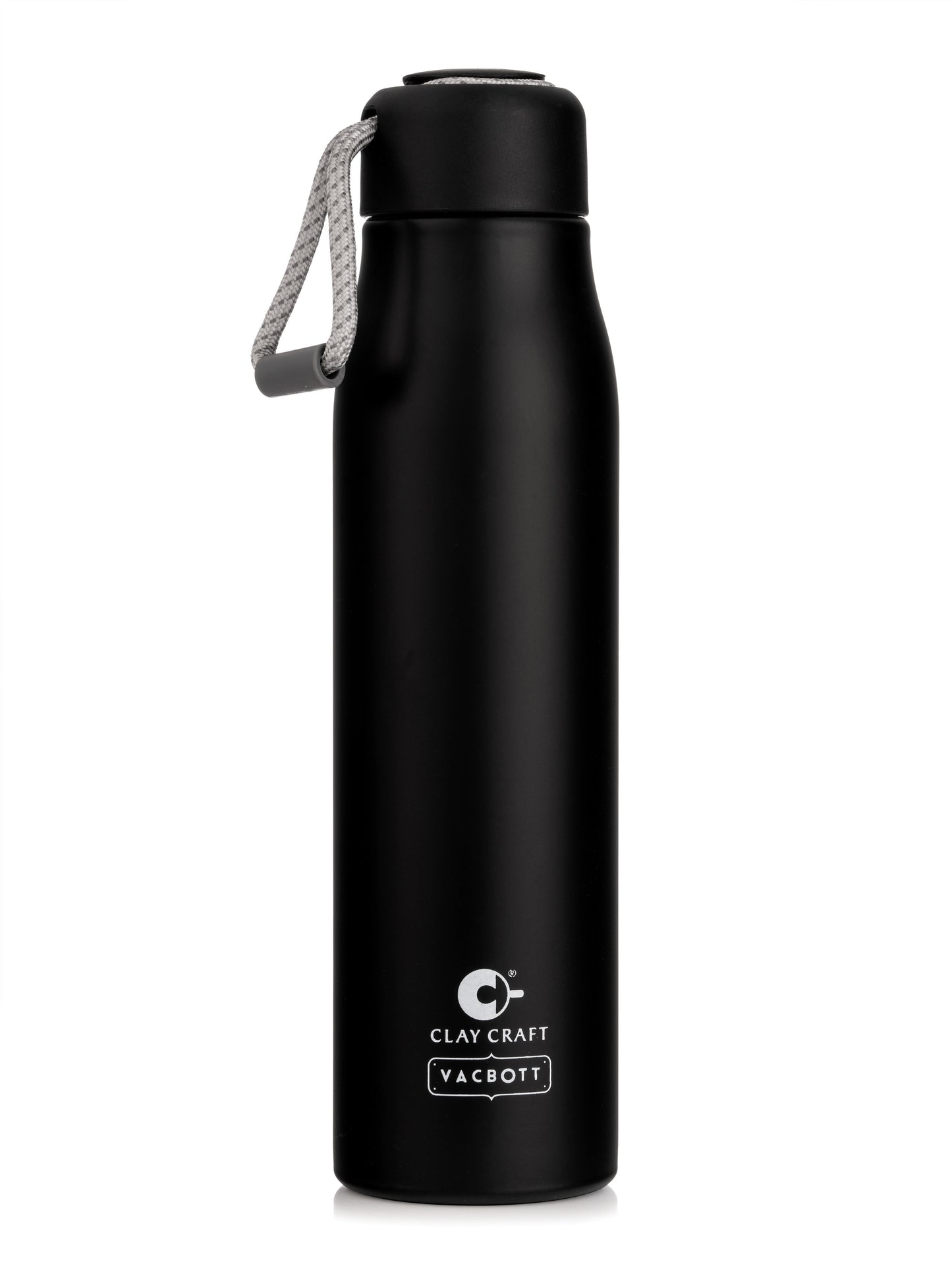 Vacbott Vaccum Bottle, Kitkat Double Walled 24 Hours Hot and Cold Water Bottle, 600ml