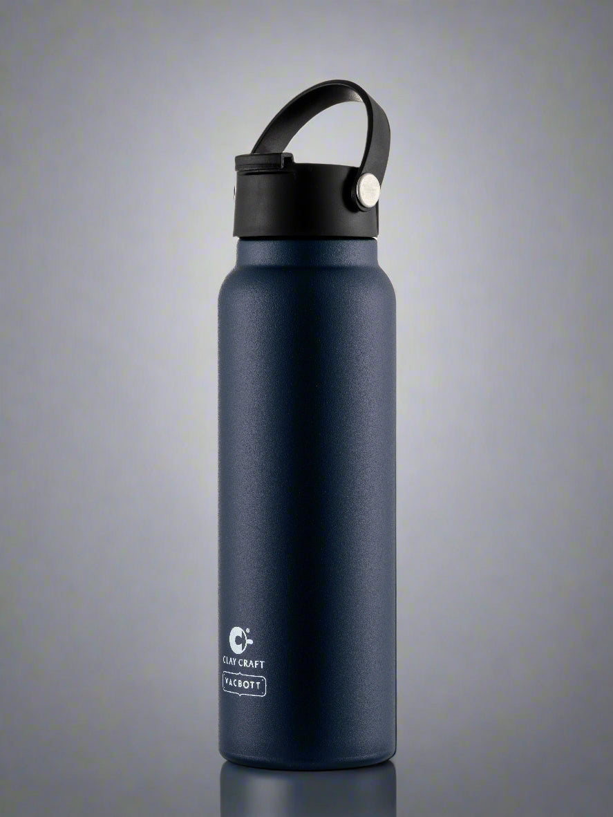Vacbott Vacuum Bottle, Phantom Double Walled 24 Hours Hot and Cold Water Bottle, 900ml