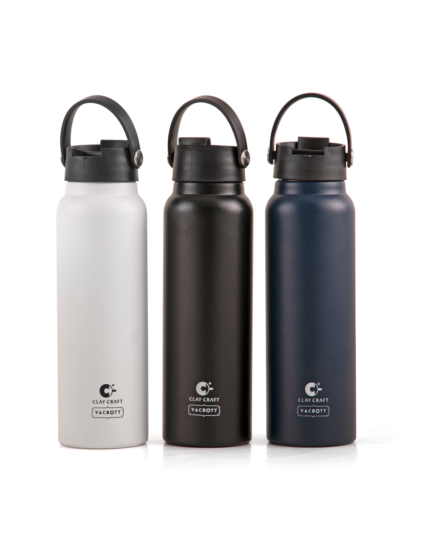 Vacbott Vacuum Bottle, Phantom Double Walled 24 Hours Hot and Cold Water Bottle, 900ml