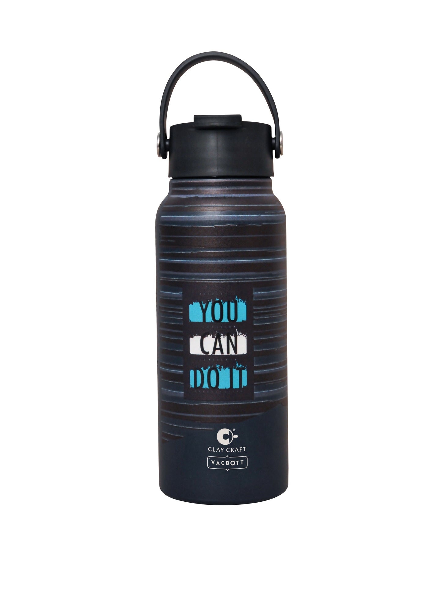 Vacbott Vacuum Bottle, Vivid Phantom Printed Double Walled 18 Hours Hot & 24 Hours Cold  Water Bottle Vacuum Insulated Hot & Cold Flask Water Bottle, 700ml