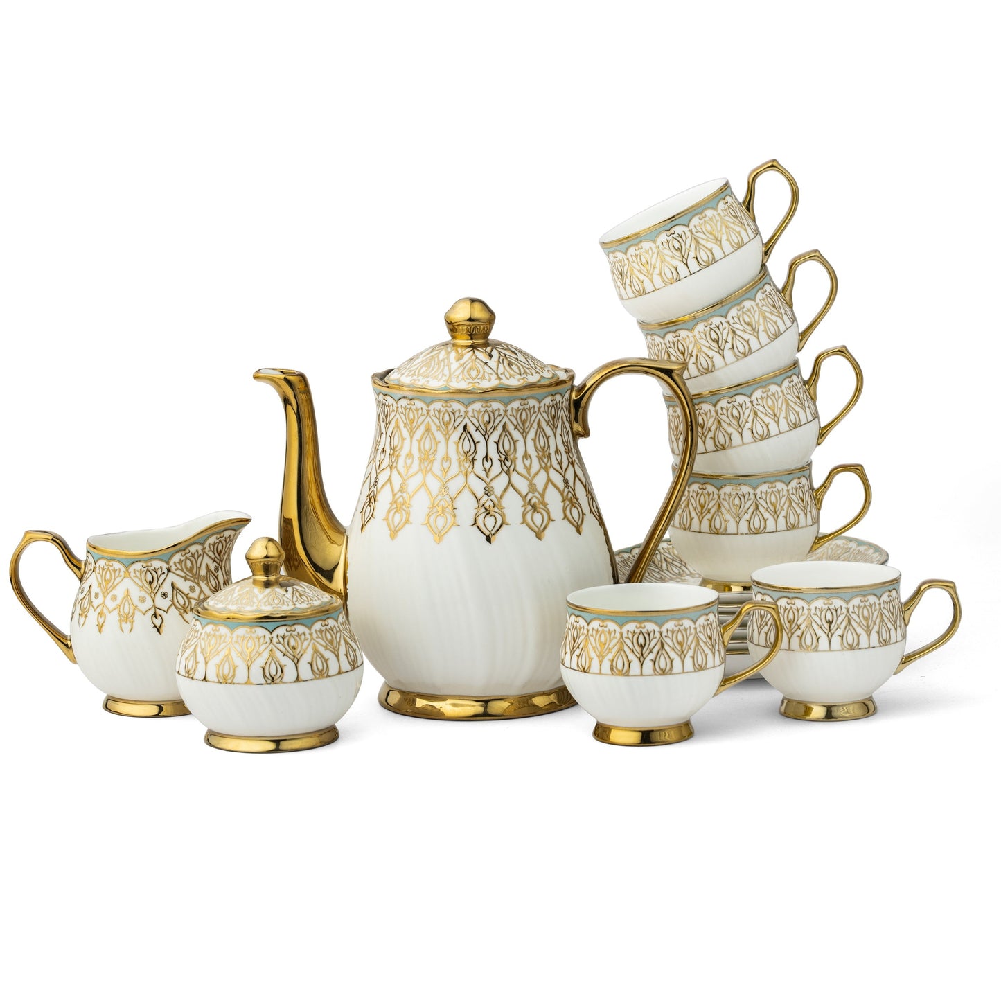 Clay Craft Karina Ebony Set of 15 (E629)