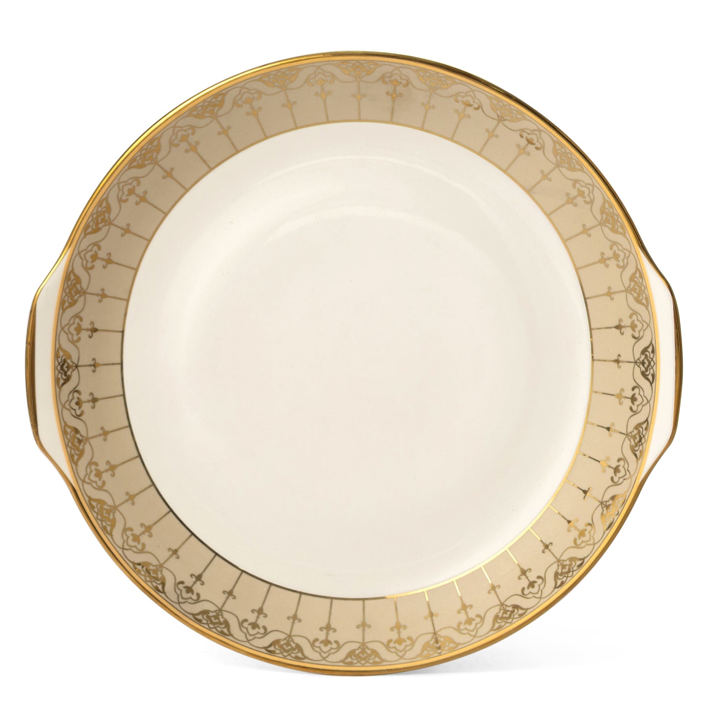 Clay Craft Georgian Ebony Ceramic Dinner Set, 40-Piece (E603)