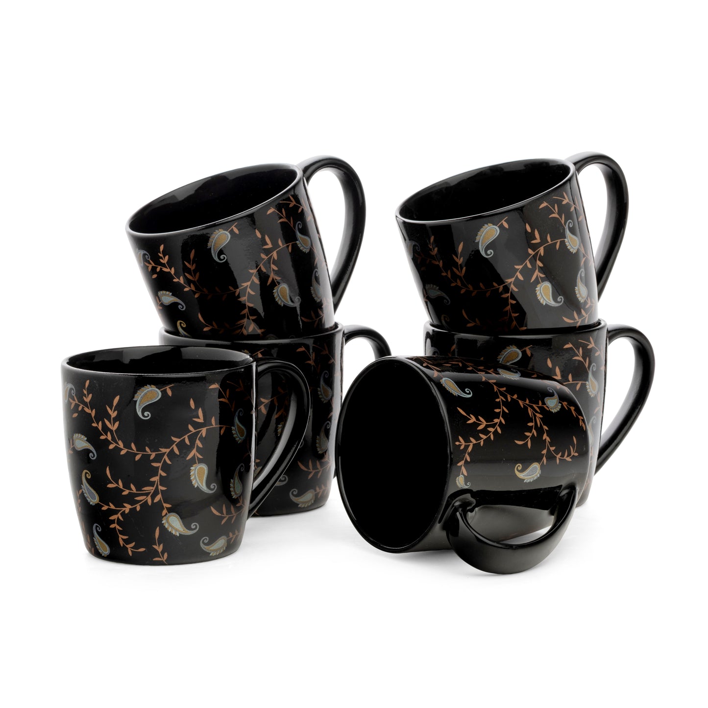 Clay Craft Alton Casper Coffee & Tea Mugs Set of 6 (C401)