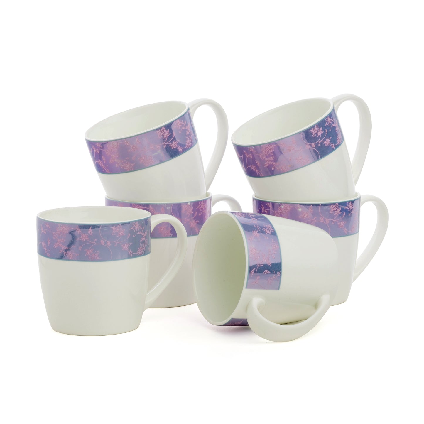 Clay Craft Alton Super Coffee & Tea Mugs Set of 6 (S347)