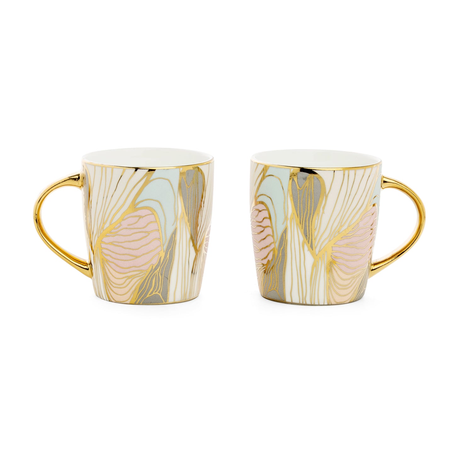 Clay Craft Rana Ebony Coffee & Tea Mugs Set of 6 (E606)