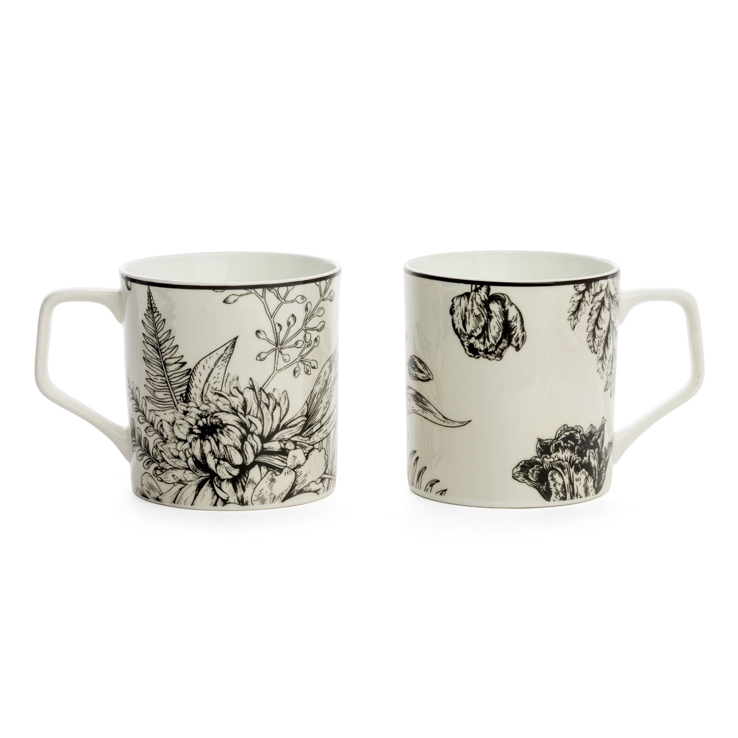 Clay Craft Director Coffee & Tea Mugs, 200ml, Set of 6 (H379)