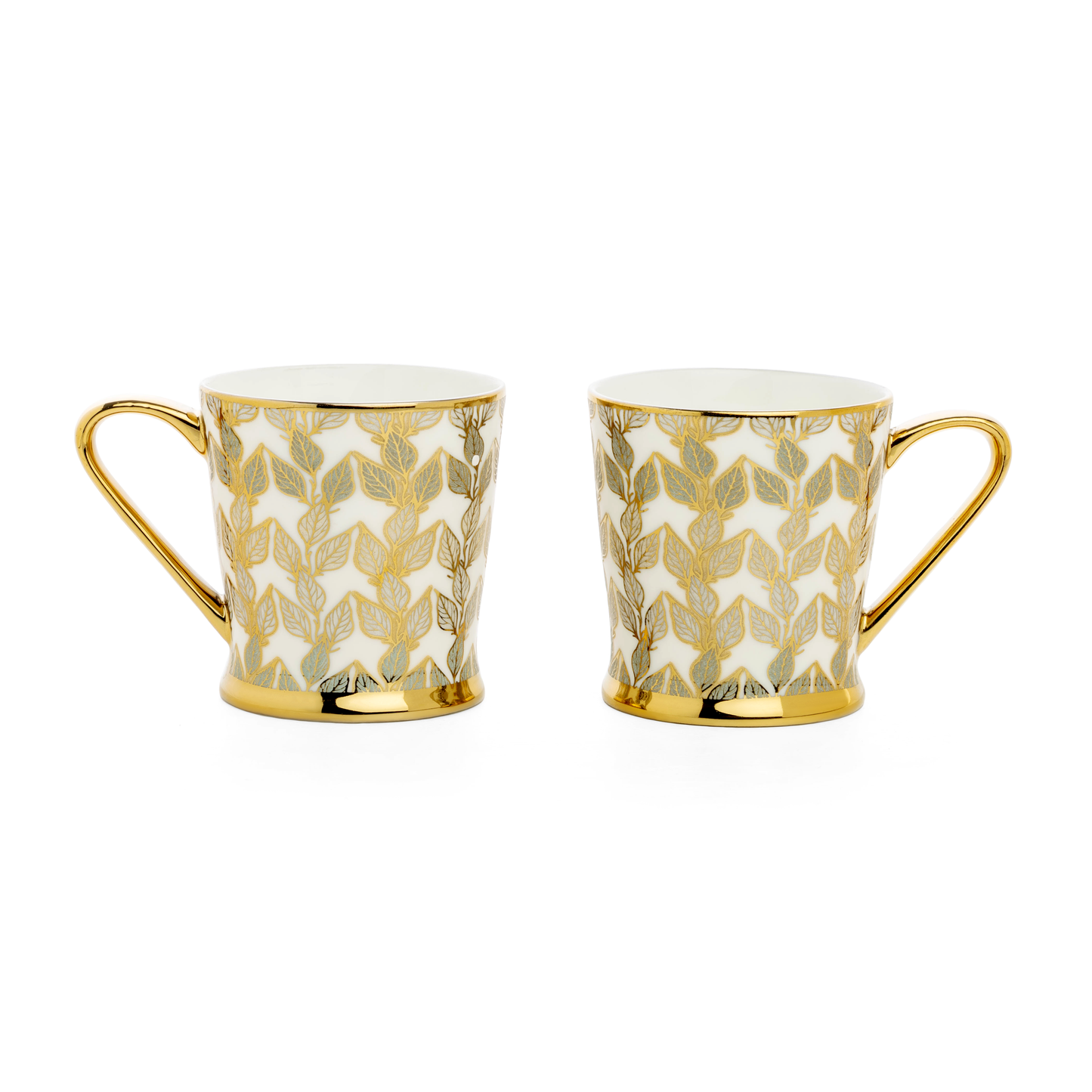 Clay Craft Peter Ebony Coffee & Tea Mugs Set of 6 (E629)