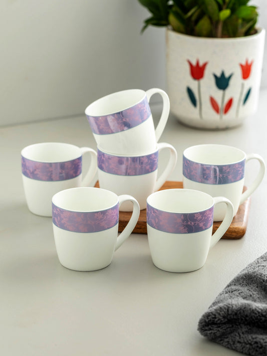 Clay Craft Alton Super Coffee & Tea Mugs Set of 6 (S347)