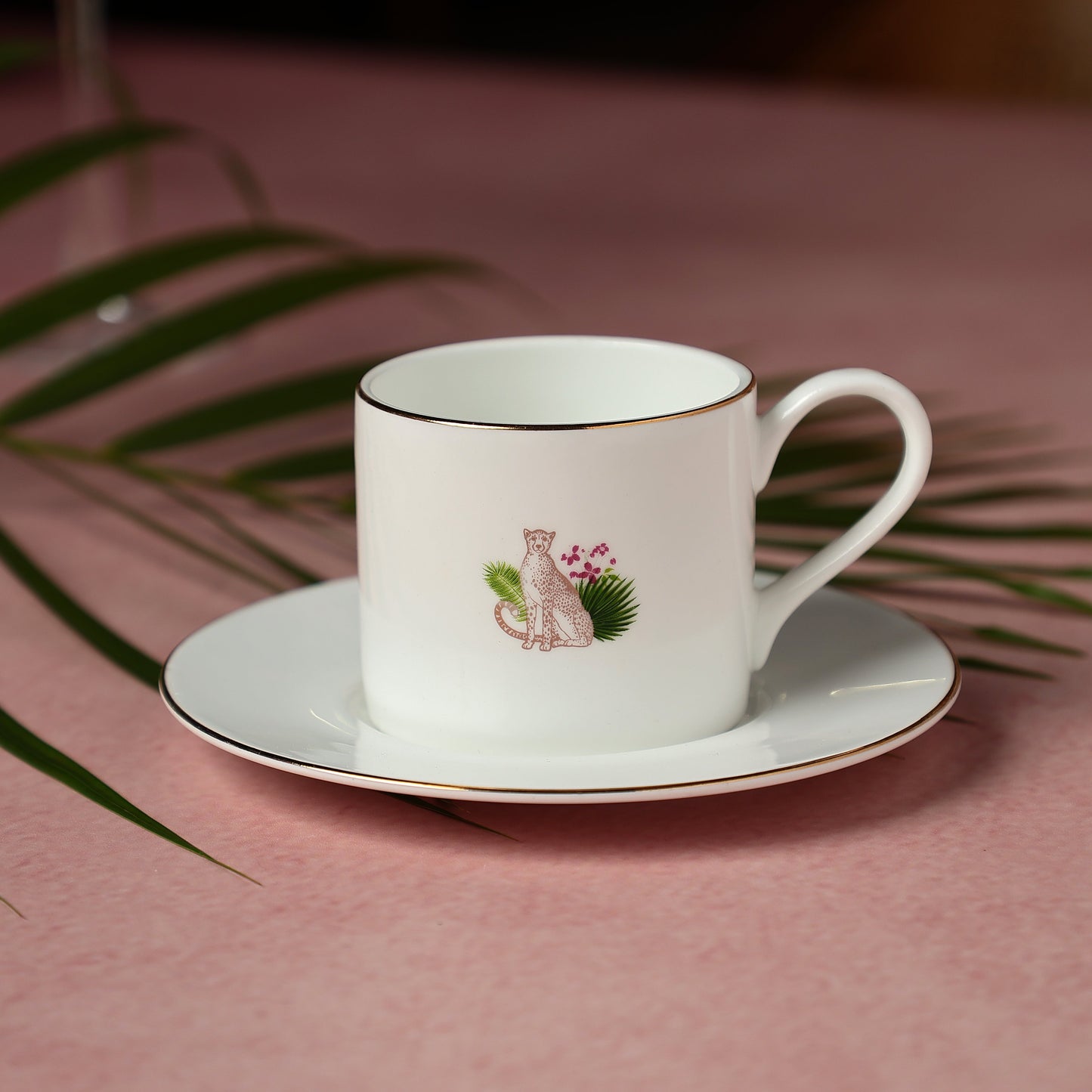 JCPL Luke Pristine Cup & Saucer, Set of 12 (6 Cups + 6 Saucers), (P407)